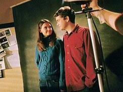 Pictured: Joey and Pacey from Dawson's Creek